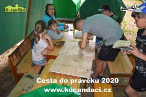 Cesta do pravìku 2020, LT Na Kocandì, www.kocandaci.cz