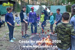 Cesta do pravìku 2020, LT Na Kocandì, www.kocandaci.cz