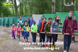 Cesta do pravìku 2020, LT Na Kocandì, www.kocandaci.cz