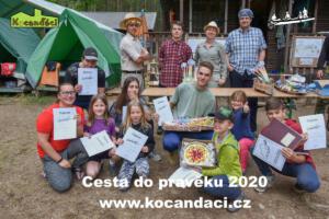 Cesta do pravìku 2020, LT Na Kocandì, www.kocandaci.cz