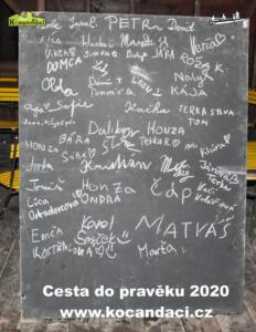 Cesta do pravìku 2020, LT Na Kocandì, www.kocandaci.cz